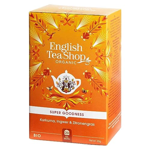 ETS - Kurkuma, Ingwer & Zitronengras, BIO, 20 Teebeutel - (DE-Version) von English Tea Shop