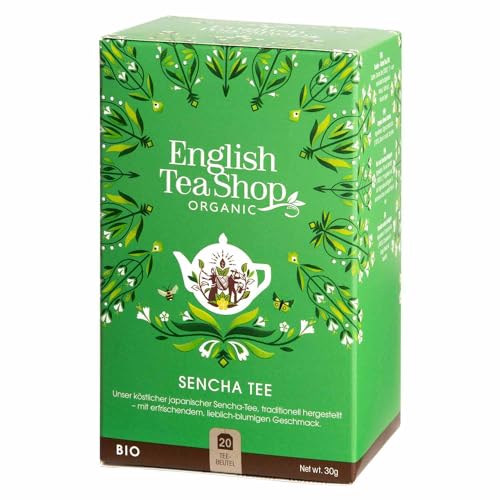 ETS - Sencha Tee, BIO, 20 Teebeutel - (DE-Version) von English Tea Shop