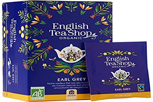 English Tea Shop Bio & Fairtrade Earl Grey - 20 Teebeutel aus Papier, 45 g English Tea Shop Bio & Fairtrade Earl Grey - 20 Teebeutel aus Papier, 45 g von English Tea Shop