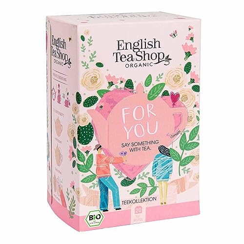 ETS - "For You" Tee Kollektion, personalisierbares Geschenk Geburtstag, Muttertag, Ostern, BIO, 20 Teebeutel von English Tea Shop