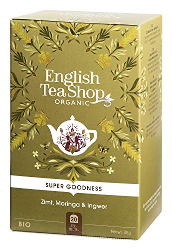 ETS - Moringa, Zimt & Ingwer, BIO, 20 Teebeutel - (DE-Version) von English Tea Shop