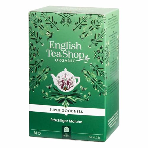 ETS- Prächtiger Matcha, BIO, 20 Teebeutel von English Tea Shop