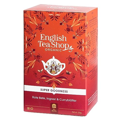 ETS - Rote Bete, Ingwer & Curryblätter, BIO, 20 Teebeutel # von English Tea Shop