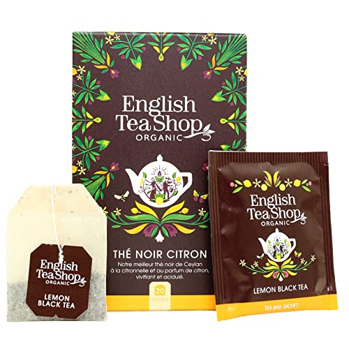 English Tea Shop - Schwarzer Tee Lemon, BIO, 20 Teebeutel - (DE-Version) von English Tea Shop