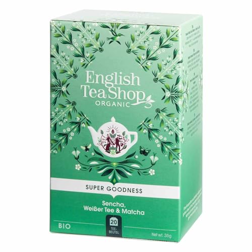 English Tea Shop - Sencha, Weißer Tee & Matcha, BIO, 20 Teebeutel - (DE-Version) von English Tea Shop