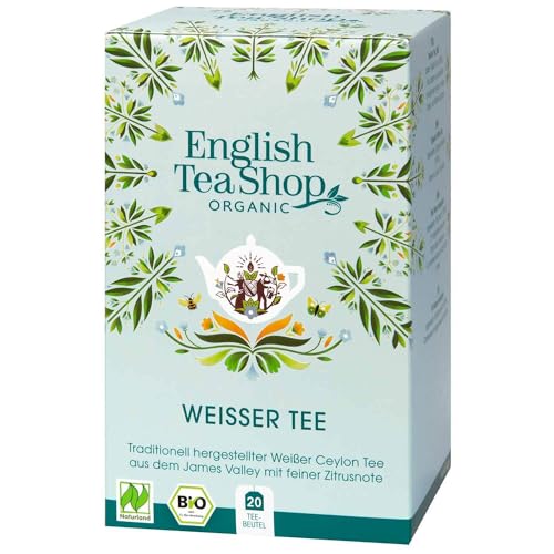 English Tea Shop - Weißer Tee, BIO, 20 Teebeutel - (DE-Version) von English Tea Shop