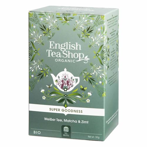 ETS - Weißer Tee, Matcha & Zimt, BIO, 20 Teebeutel von English Tea Shop