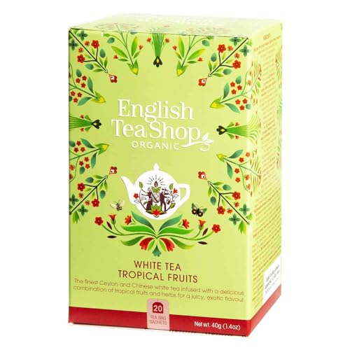 English Tea Shop - Weißer Tee Tropische Früchte, BIO, 20 Teebeutel von English Tea Shop
