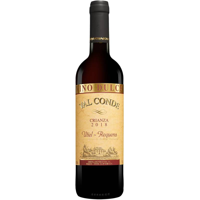 Val Conde Dulce  Crianza 2018  0.75L 12.5% Vol. Rotwein Lieblich aus Spanien von Enotec S.L.