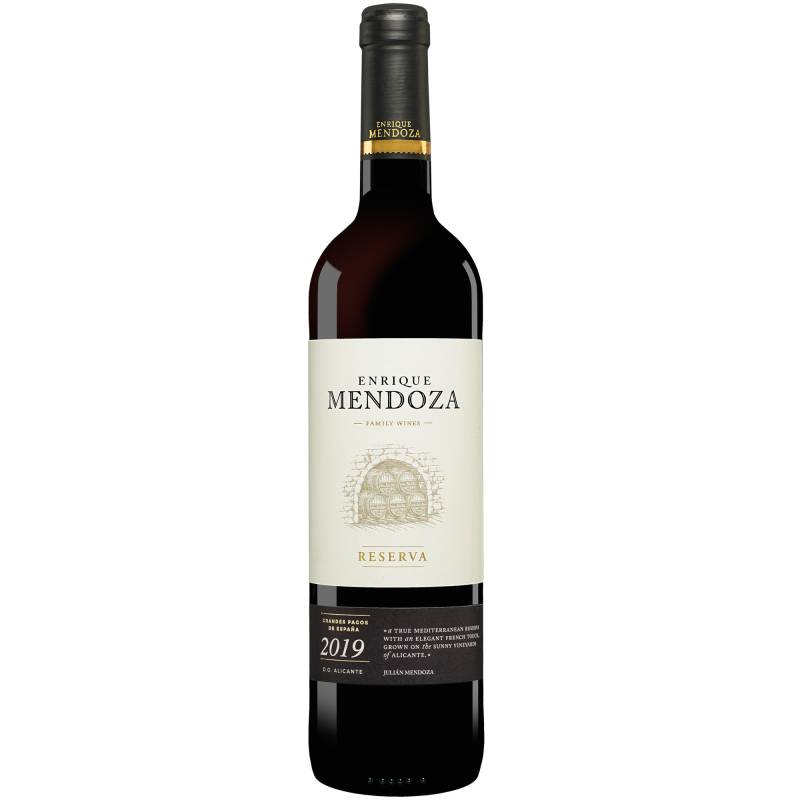Enrique Mendoza Reserva 2019  0.75L 14.5% Vol. Rotwein Trocken aus Spanien von Enrique Mendoza