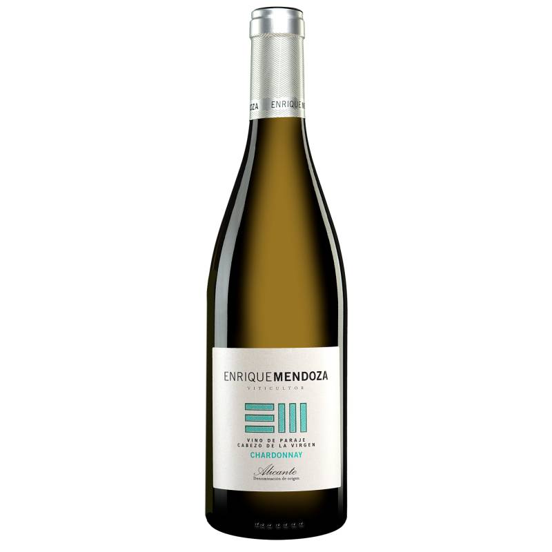 Enrique Mendoza Chardonnay 2023  0.75L 13% Vol. Weißwein Trocken aus Spanien von Enrique Mendoza