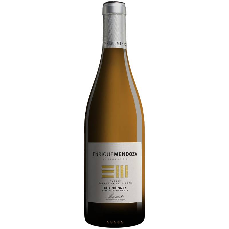 Enrique Mendoza Chardonnay Fermentado en Barrica 2024  0.75L 12.5% Vol. Weißwein Trocken aus Spanien von Enrique Mendoza