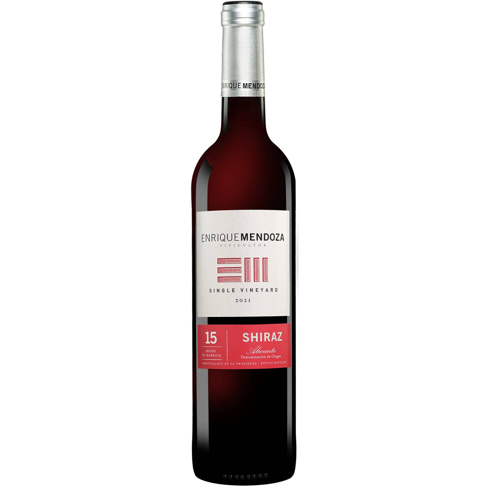 Enrique Mendoza Shiraz 2021  0.75L 14.5% Vol. Rotwein Trocken aus Spanien von Enrique Mendoza