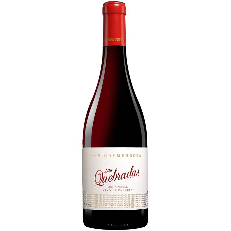 Las Quebradas 2020  0.75L 14% Vol. Rotwein Trocken aus Spanien von Enrique Mendoza