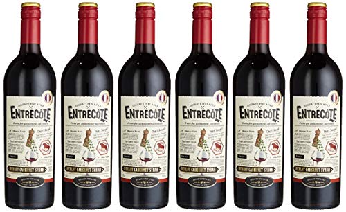 Entrecote Merlot Cabernet Sauvignon IGP Pays d'Oc (6 x 0.75 l) von Entrecote