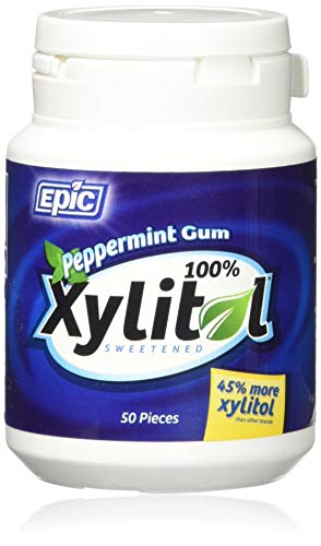 Epic Zahnfleisch, PPPRMNT, XYLITOL SWTND, 50 CT von Epic Dental LLC