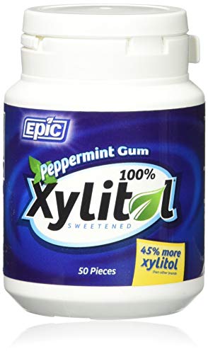Epic Zahnfleisch, PPPRMNT, XYLITOL SWTND, 50 CT Epic Zahnfleisch, PPPRMNT, XYLITOL SWTND, 50 CT von Epic Dental LLC