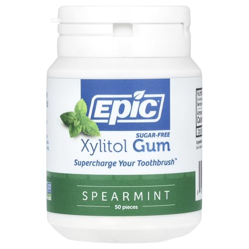 Epic Dental Xylitol Gum Spearmint (1x50 Ct) von Epic