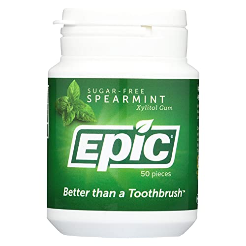 Epic Dental Xylitol Gum Spearmint (1x50 Ct) von Epic Dental