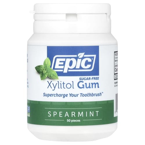 Epic Dental Xylitol Gum Spearmint (1x50 Ct) von Epic Dental