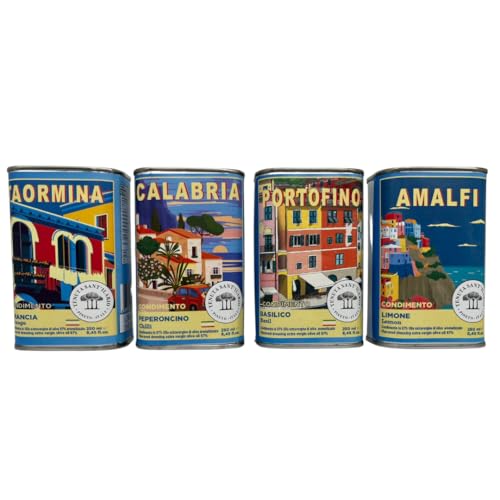 Aromatisiertes Olivenöl Set – 4 x 250 ml – Extra natives Olivenöl in den Aromen Orange, Chili, Zitrone & Basilikum – Genuss aus Italien – Geschenk für jeden Anlass Aromatisiertes Olivenöl Set – 4 x 250 ml – Extra natives Olivenöl in den Aromen Orange, Chili, Zitrone & Basilikum – Genuss aus Italien – Geschenk für jeden Anlass von Epic Earth NOURISH YOUR SOUL