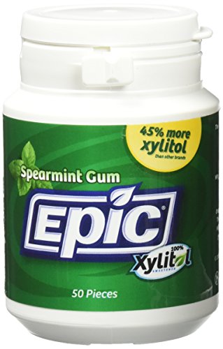 Xylitol Sweetened Spearmint Gum 50 Ct by Epic Dental von Epic