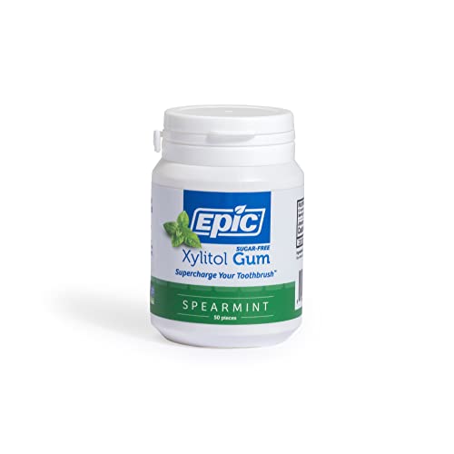 Xylitol Sweetened Spearmint Gum 50 Ct by Epic Dental von Epic