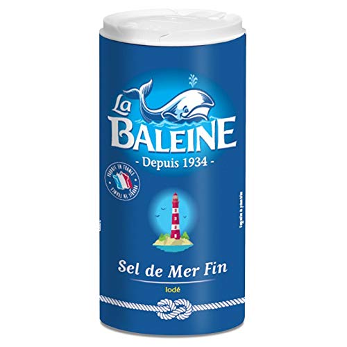 La Balaine – Feines Meersalz Iodé und Fluoré Kanne 550 g – 2 Stück von Epicerie salée