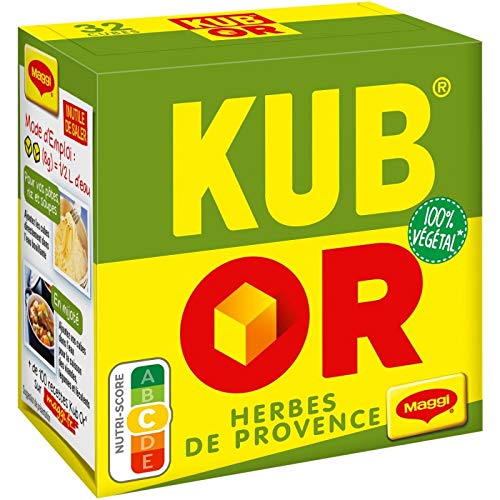 Nestle Maggi Kub Gold Kräuter der Provence 128 g, 4 Stück von Epicerie salée