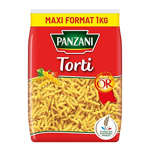 Panzani - Pasta Torti 1 kg - Packung mit 5 von PANZANI