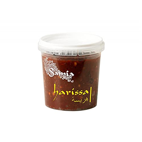SAMIA Harissa Kunststofftöpfe, 150 g, 4 Stück von SAMIA