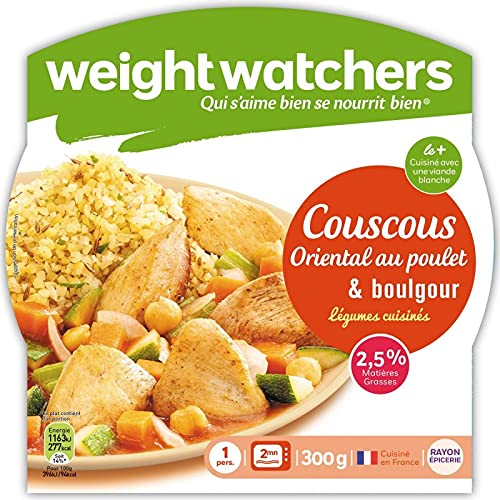 Weight Watchers Couscous Oriental Huhn, Gemüse und Boulgour 300 g, 3 Stück von Epicerie salée