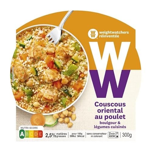 Weight Watchers Couscous Oriental Huhn, Gemüse und Boulgour 300 g, 3 Stück von Epicerie salée