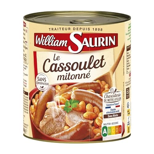William Saurin – Le Cassoulet Mitonné 840 g – 4 Stück von William Saurin