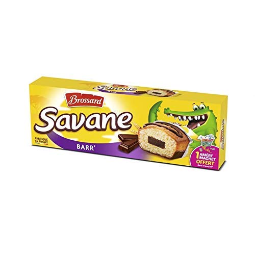 Brossard – Savane Pocket Bar Chococlat 189 g – 4 Stück von Epicerie sucree