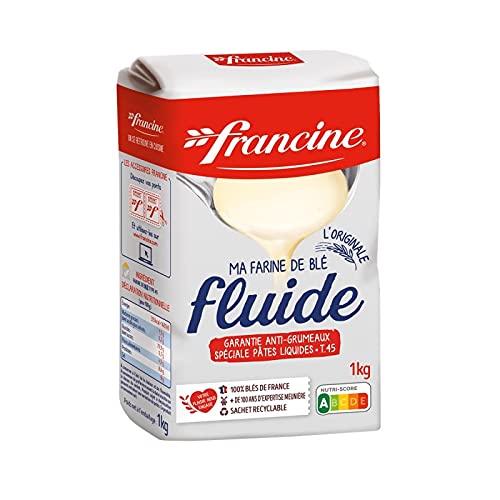 Francine Farine Fluide T45 3X1Kg - Livraison Gratuite Pour Les Commandes En France - Prix Par Unité von Epicerie sucrée