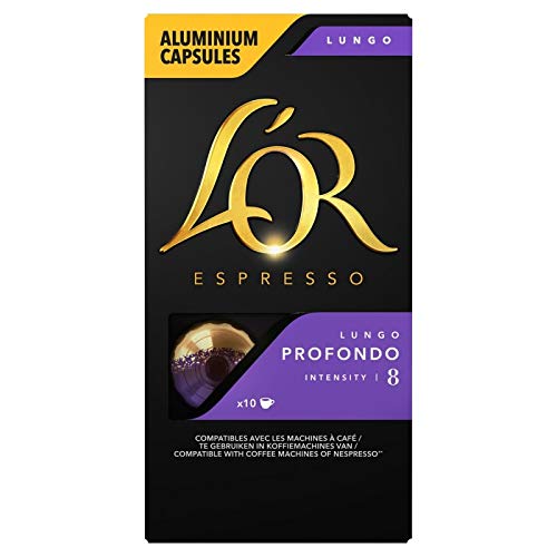 L'OR Espresso Lungo profondo Kapseln, 52 g, 2 Stück von Epicerie sucrée