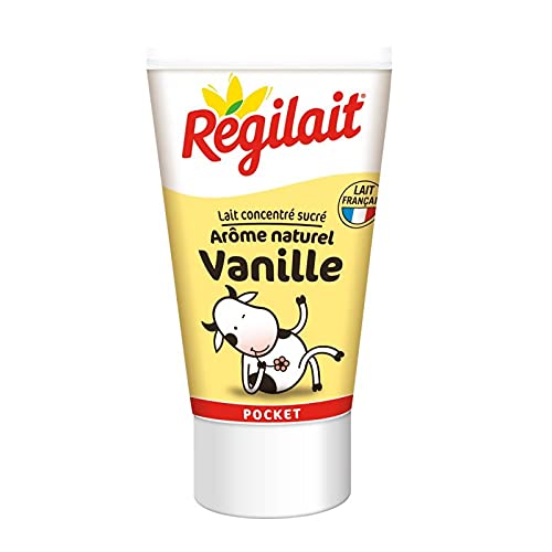 Régilait - Gezuckerte Kondensmilch Vanilla 60G - Lot De 4 - Preis pro Los - Schnelle Lieferung von Epicerie sucrée