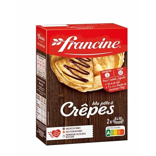 Epicerie Francine – Zubereitung für Crêpes-Paste 380 g – 4 Stück von Epicerie