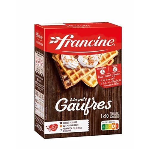 Francine – Zubereitung für Waffeln 350 g – 4 Stück von Epicerie