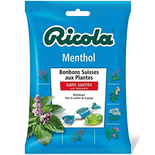 Ricola Menthol ohne Zucker, 70 g, 4 Stück von Ricoré