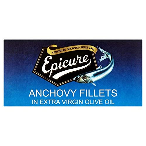 Epicure Anchovy Fillets in Extra Virgin Olive Oil 50g Epicure Anchovy Fillets in Extra Virgin Olive Oil 50g von Epicure