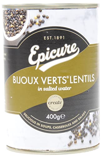 Epicure Bijoux Verts Linsen, 2 x 400 g von Epicure