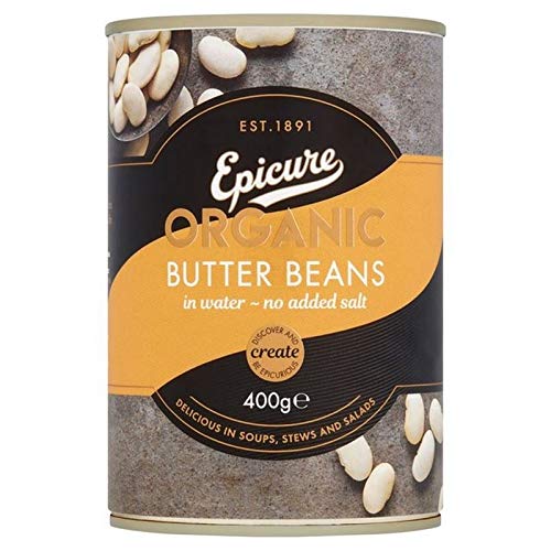 Epicure Organic Butter Beans 400g von Epicure