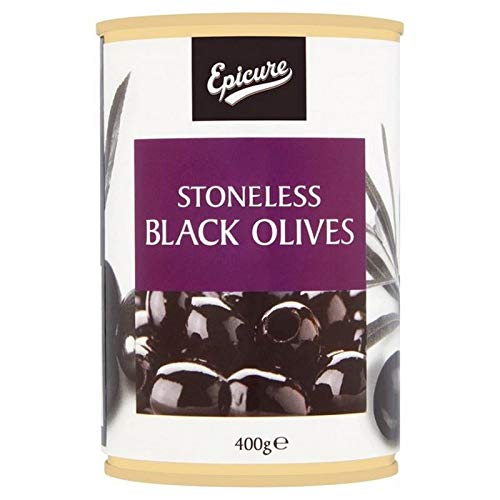 Epicure Stoneless Black Olives 400g von Epicure