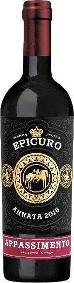 Epicuro Appassite Rosso Passito IGP Puglia Jg. 2021 Cuvee aus Negroamaro, Primitivo von Epicuro