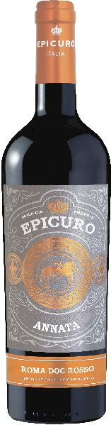 Epicuro Roma Rosso Roma DOP Jg. 2017 Cuvee aus Montepulciano, Syrah, Cesanese von Epicuro