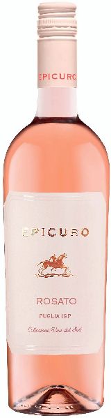 Epicuro Rosato Puglia IGT Jg. 2023 Cuvee aus Primitivo, Negroamaro