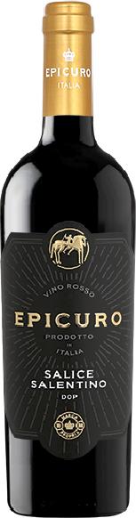 Epicuro Salice Salentino DOP Jg. 2021 Cuvee aus Negroamaro und Malvasia Nera Epicuro Salice Salentino DOP Jg. 2021 Cuvee aus Negroamaro und Malvasia Nera