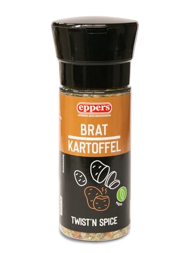 eppers Bratkartoffel Gewürzsalz | Gewürz-Mühle für Kartoffelgerichte | einfach in der Anwendung | Gewürzmühle, 60g eppers Bratkartoffel Gewürzsalz | Gewürz-Mühle für Kartoffelgerichte | einfach in der Anwendung | Gewürzmühle, 60g von Eppers